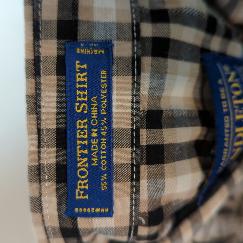 Pendleton Frontier Shirt - Size Large - image 3
